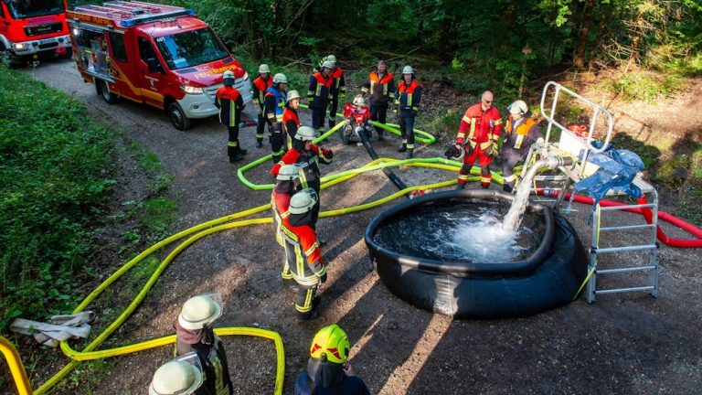Strategische Löschwasserdepots für Regionen mit erhöhtem Waldbrandrisiko