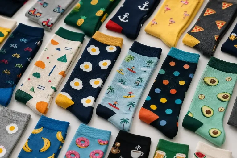 Socken Produktion erklärt: Vom ausgewählten Garn bis zur fertig verpackten Bestellung